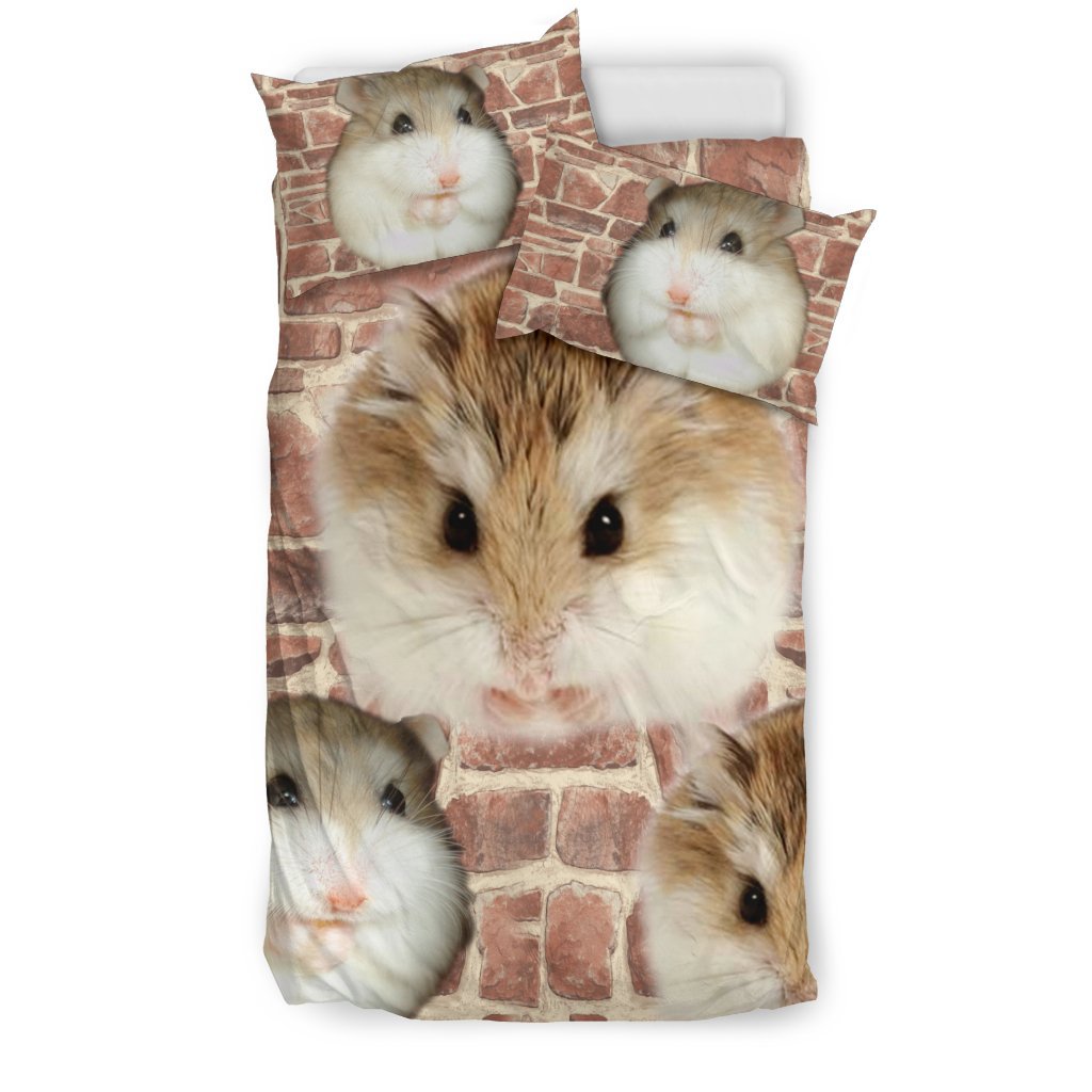 Cute Roborovski Hamster Print Bedding Sets- Free Shipping - Deruj.com
