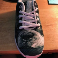 Boston Terrier (Dog) Print Running Shoe Women- Free Shipping - Deruj.com