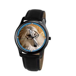 Afghan Hound Unisex Wrist Watch - Free Shipping - Deruj.com