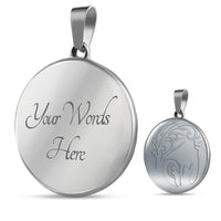 Lovely Cats Print Circle Pendant Luxury Necklace-Free Shipping - Deruj.com