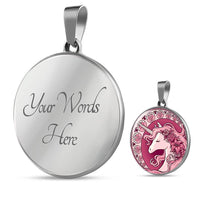 Unicorn Print Luxury Necklace -Free Shipping - Deruj.com