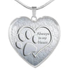 Paws Art Print Heart Pendant Luxury Necklace-Free Shipping - Deruj.com