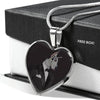 Amazing Great Dane Dog Print Heart Pendant Luxury Necklace-Free Shipping - Deruj.com