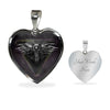 Amazing Eagle Print Heart Charm Necklaces-Free Shipping - Deruj.com