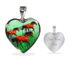 Arabian Horse Art Print Heart Charm Necklaces-Free Shipping - Deruj.com