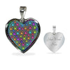 Colorful Paws Print Heart Charm Necklaces-Free Shipping - Deruj.com
