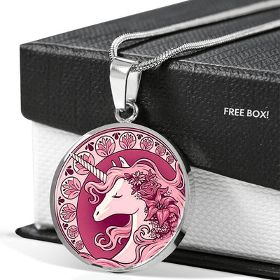 Unicorn Print Luxury Necklace -Free Shipping - Deruj.com