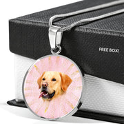 Labrador Retriever Dog Print Luxury Necklace- Free Shipping - Deruj.com