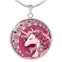 Unicorn Print Luxury Necklace -Free Shipping - Deruj.com