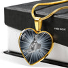 Italian Greyhound Dog Print Heart Pendant Luxury Necklace-Free Shipping - Deruj.com