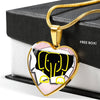Cute Baby Elephant Art Print Heart Charm Necklaces-Free Shipping - Deruj.com