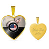 Sphynx Cat Print Heart Pendant Luxury Necklace-Free Shipping - Deruj.com