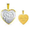 Paws Art Print Heart Pendant Luxury Necklace-Free Shipping - Deruj.com
