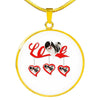 Japanese Chin Print Luxury Necklace-Free Shipping - Deruj.com