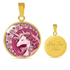 Unicorn Print Luxury Necklace -Free Shipping - Deruj.com