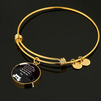 Cute Cat Print Circle Pendant Luxury Bangle-Free Shipping - Deruj.com