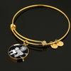 Cute Unicorn Print Circle Pendant Luxury Bangle-Free Shipping - Deruj.com