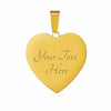 Basset Hound Print Luxury Heart Charm Bangle -Free Shipping