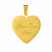 Golden Retriever Print Luxury Heart Charm Bangle-Free Shipping - Deruj.com