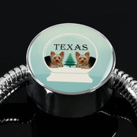 Yorkshire Terrier (Yorkie) Texas Print Bracelet-Free Shipping - Deruj.com