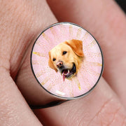 Labrador Retriever Print Signet Ring-Free Shipping - Deruj.com