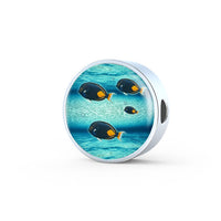 Achilles Tang Fish Print Luxury Circle Charm Bracelet-Free Shipping - Deruj.com