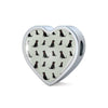 Labrador Retriever Pattern Print Heart Charm Bracelet-Free Shipping - Deruj.com