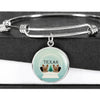 Yorkshire Terrier (Yorkie) Texas Print Bangle-Free Shipping - Deruj.com