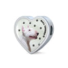 Bull Terrier Print Heart Charm Leather Bracelet-Free Shipping - Deruj.com