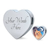 Norwich Terrier Print Heart Charm Braided Bracelet-Free Shipping - Deruj.com