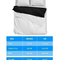 German Shepherd Black and White Print Bedding Set-Free Shipping - Deruj.com