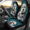 Dandie Dinmont Terrier Print Car Seat Covers-Free Shipping - Deruj.com