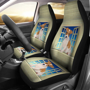 Jack Russell Terrier Print Car Seat Covers-Free Shipping - Deruj.com