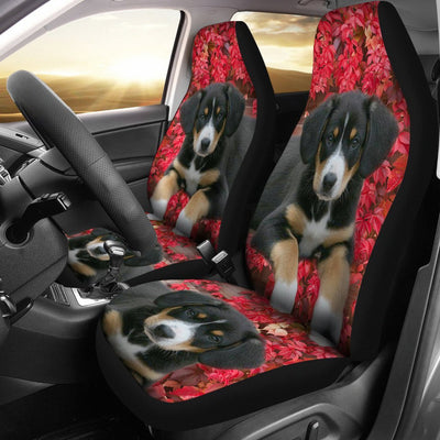 Entlebucher Mountain Dog On Pink Print Car Seat Covers-Free Shipping - Deruj.com