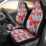 Dandie Dinmont Terrier Dog Pattern Print Car Seat Covers-Free Shipping - Deruj.com