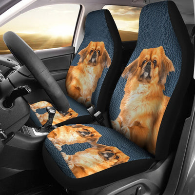 Cute Pekingese Dog Print Car Seat Covers-Free Shipping - Deruj.com