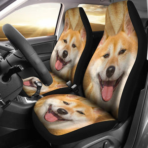 Shiba Inu Dog Print Car Seat Covers-Free Shipping - Deruj.com