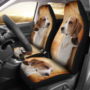 English Foxhound Print Car Seat Covers- Free Shipping - Deruj.com