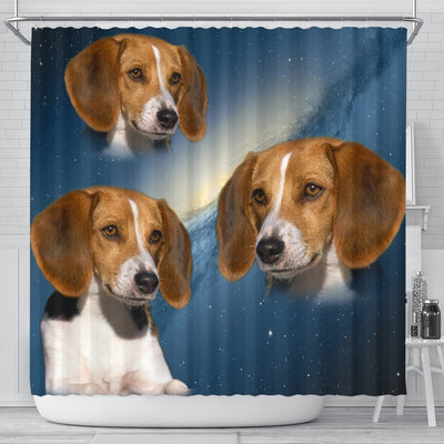 American Foxhound Print Shower Curtains-Free Shipping - Deruj.com