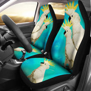 Lovely Cockatoo Parrot Print Car Seat Covers-Free Shipping - Deruj.com