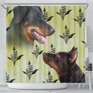 Beauceron Dog Print Shower Curtain-Free Shipping - Deruj.com