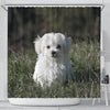 Cute Maltese Dog Print Shower Curtains-Free Shipping - Deruj.com