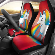 Unicorn rainbow Print Car Seat Covers-Free Shipping - Deruj.com