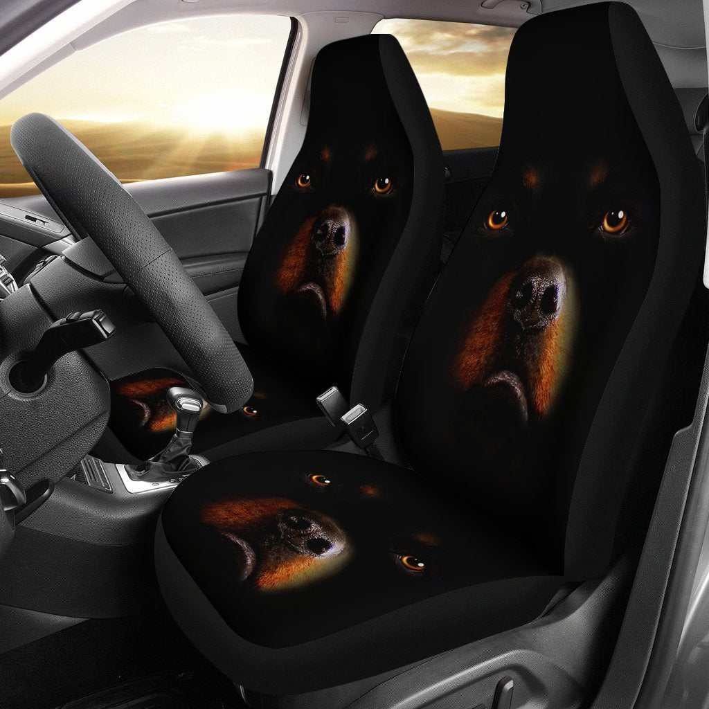 Rottweiler Print Car Seat Covers- Free Shipping - Deruj.com