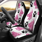 Great Dane Paw Patterns Print Car Seat Covers-Free Shipping - Deruj.com