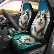 Alaskan Malamute Print Car Seat Covers- Free Shipping - Deruj.com