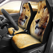 Lion Face Print Car Seat Covers- Free Shipping - Deruj.com