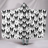 Boston Terrier Pattern Print Hooded Blanket-Free Shipping-Limited Edition - Deruj.com