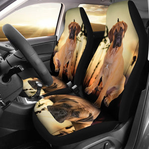 Bullmastiff Dog Print Car Seat Covers- Free Shipping - Deruj.com