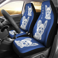 Yorkie Dog Print Car Seat Covers-Free Shipping - Deruj.com